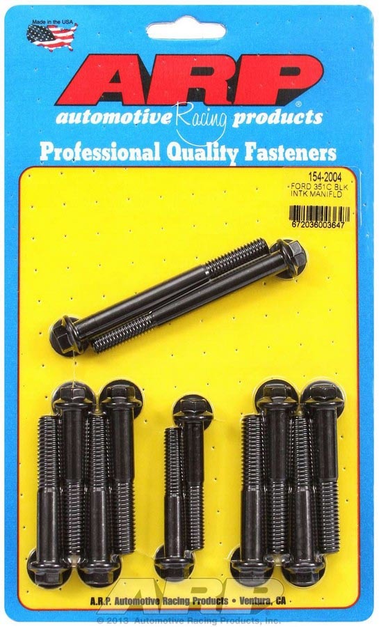 Auto Racing Products Engine Component SBF Intake Bolt Kit 154-2004