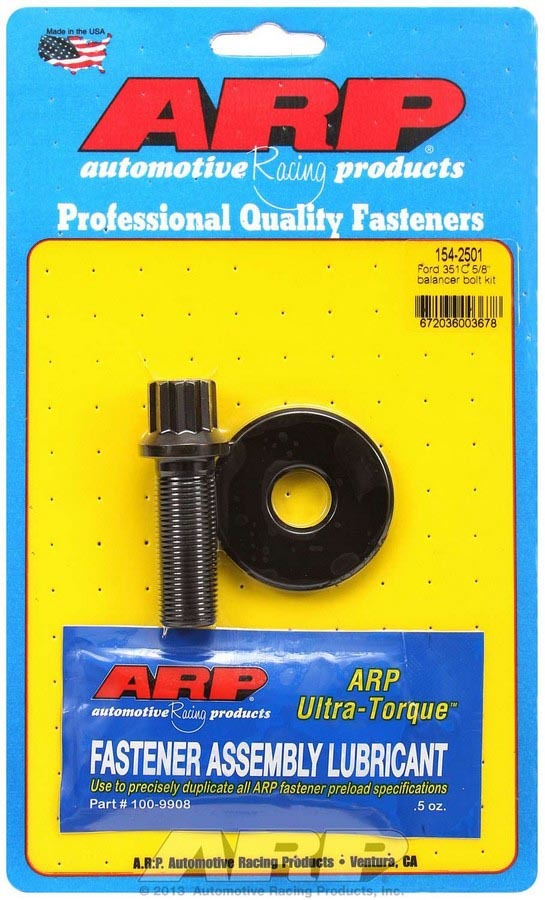 Auto Racing Products Automotive Hardware SBF Balancer Bolt Kit - 351C 154-2501
