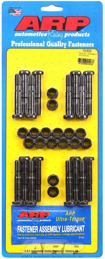 Auto Racing Products Automotive Hardware SBF Rod Bolt Kit - Fits 351C 154-6003