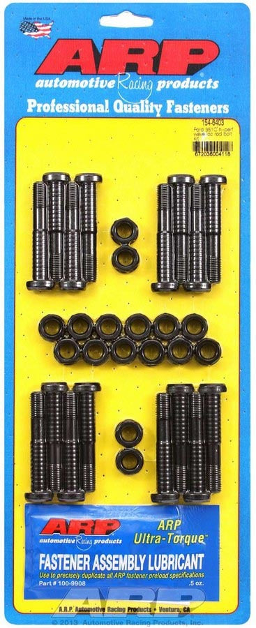 Auto Racing Products Automotive Hardware SBF Rod Bolt Kit - Fits 351C 154-6403