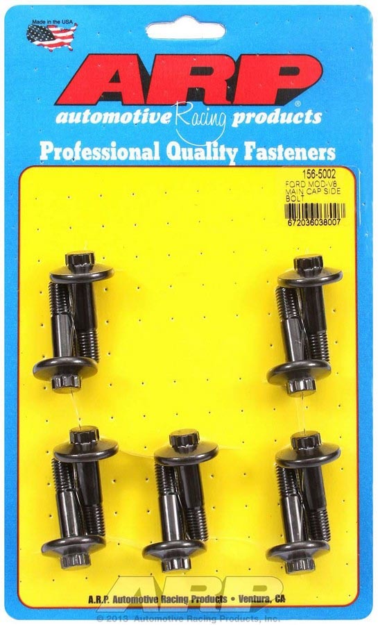 Auto Racing Products Automotive Hardware Ford Main Cap Side Bolt Kit - M9 Modular Block 156-5002