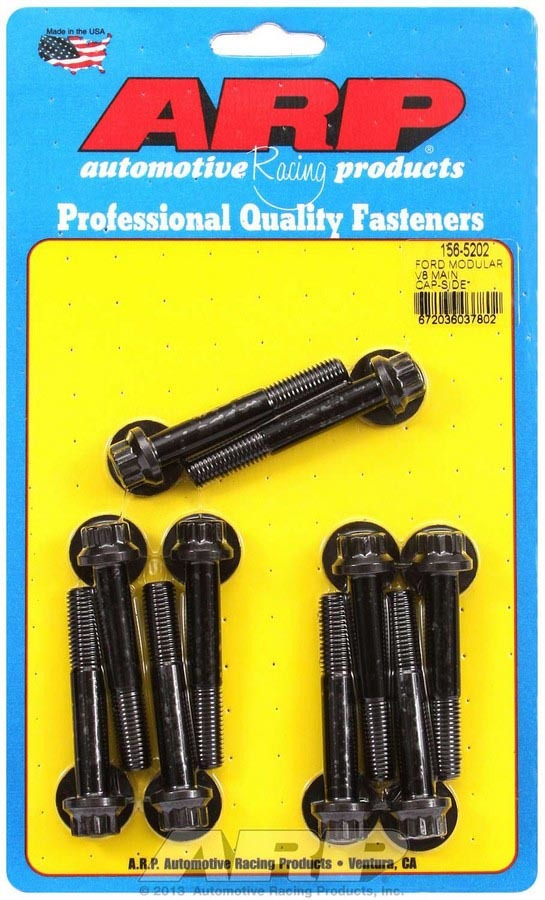 Auto Racing Products Automotive Hardware Ford Main Cap Side Bolt Kit - M9 Modular Block 156-5202