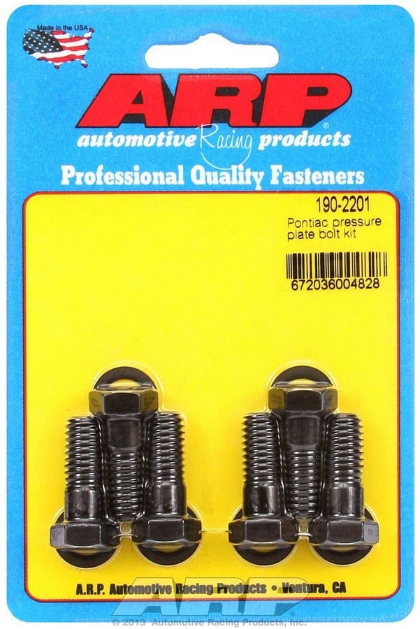 Auto Racing Products Automotive Hardware Pontiac Pressure Plate Bolt Kit 190-2201