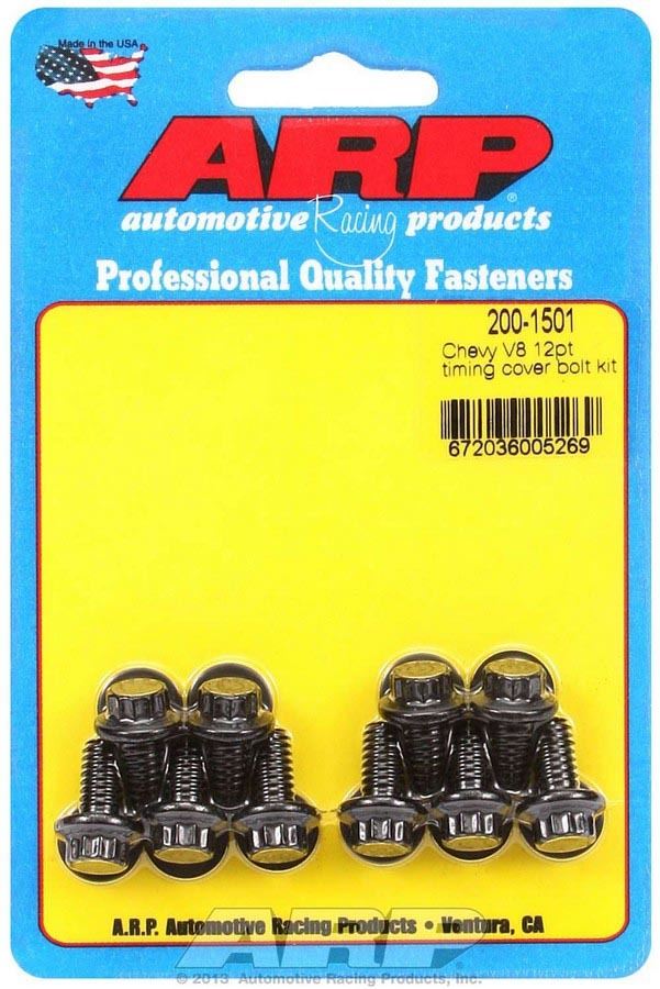 Auto Racing Products Engine Component Chevy Timing Cover Bolt Kit 200-1501
