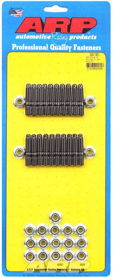 Auto Racing Products Engine Component SBM Oil Pan Stud Kit 200-1901