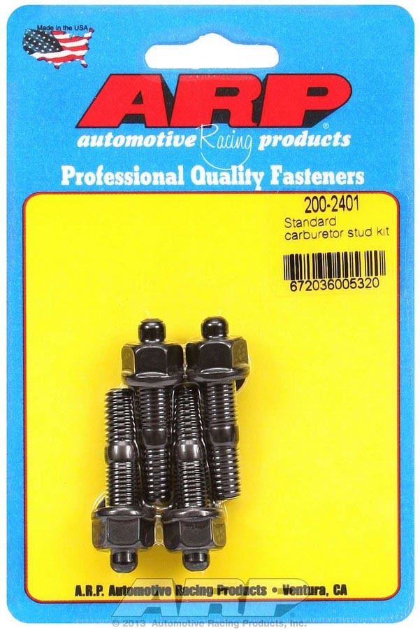 Auto Racing Products Fuel System Component Carburetor Stud Kit 5/16 x 1.700 OAL 200-2401