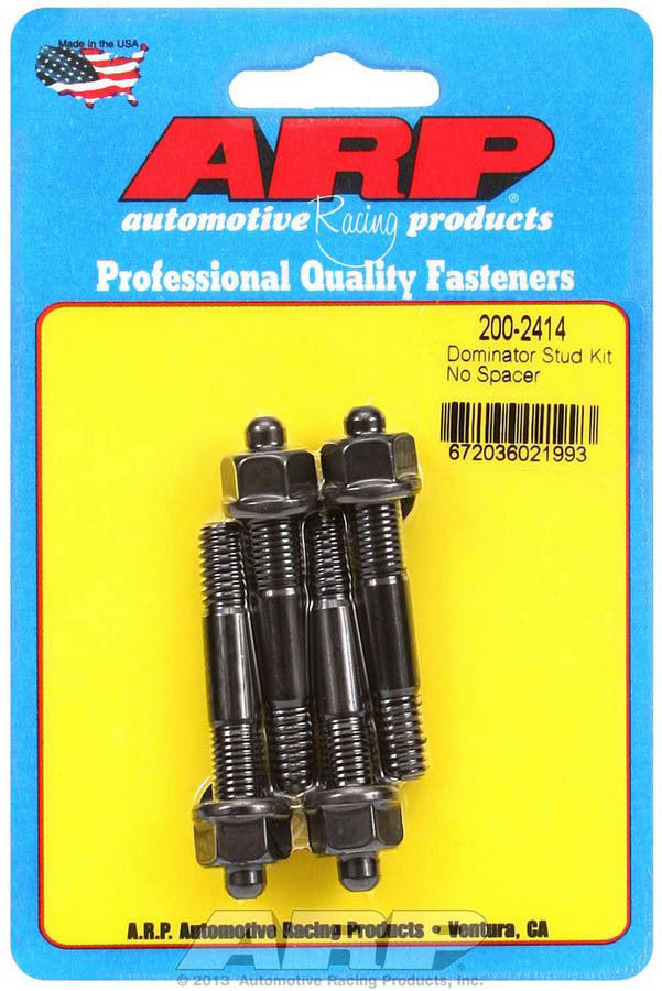 Auto Racing Products Fuel System Component Carburetor Stud Kit 5/16 x 2.225 OAL 200-2414