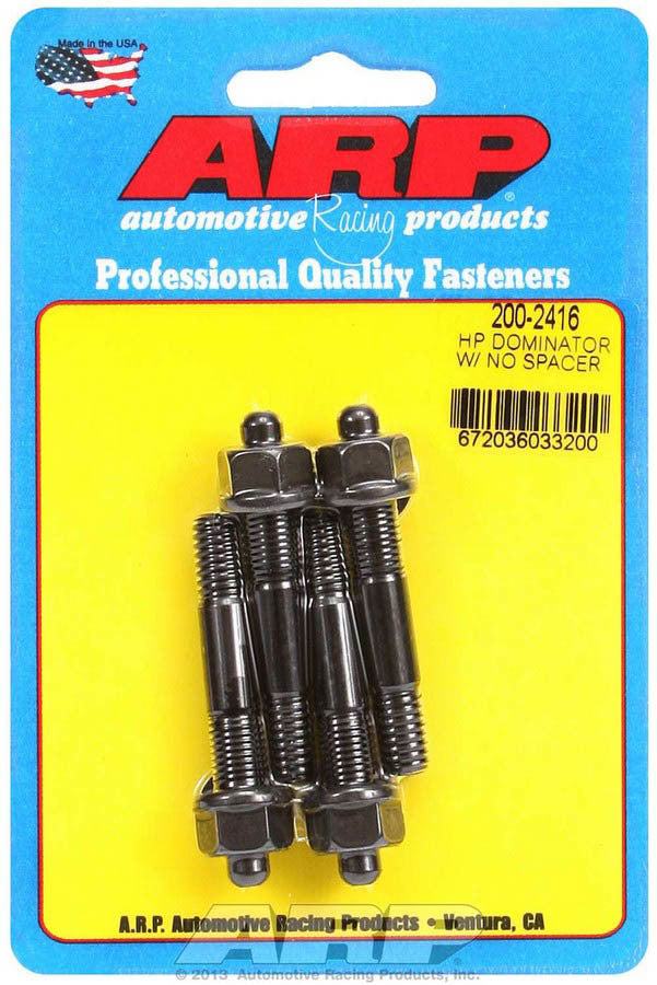 Auto Racing Products Fuel System Component Carburetor Stud Kit 200-2416