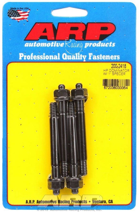 Auto Racing Products Fuel System Component Carburetor Stud Kit 200-2418