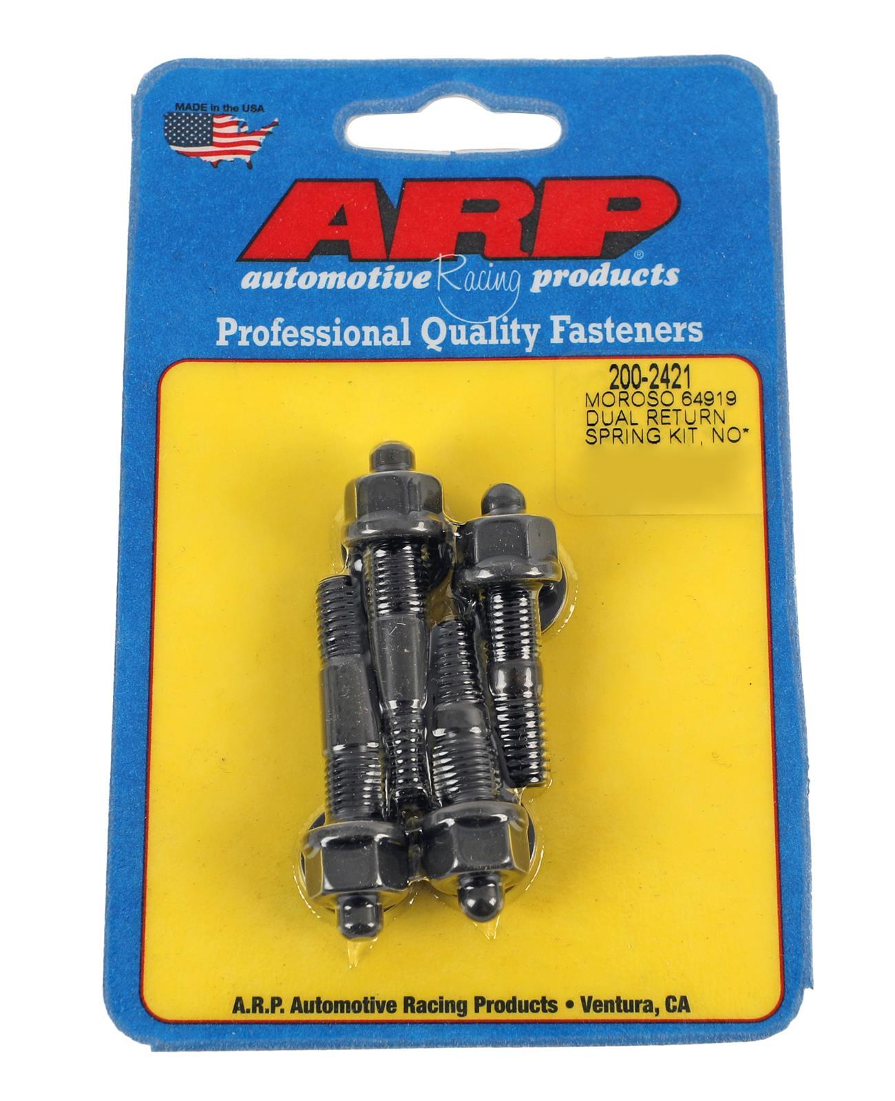 Auto Racing Products Wheel Accessory Black Oxide Carb Studs Use w/1in Spacer 200-2421