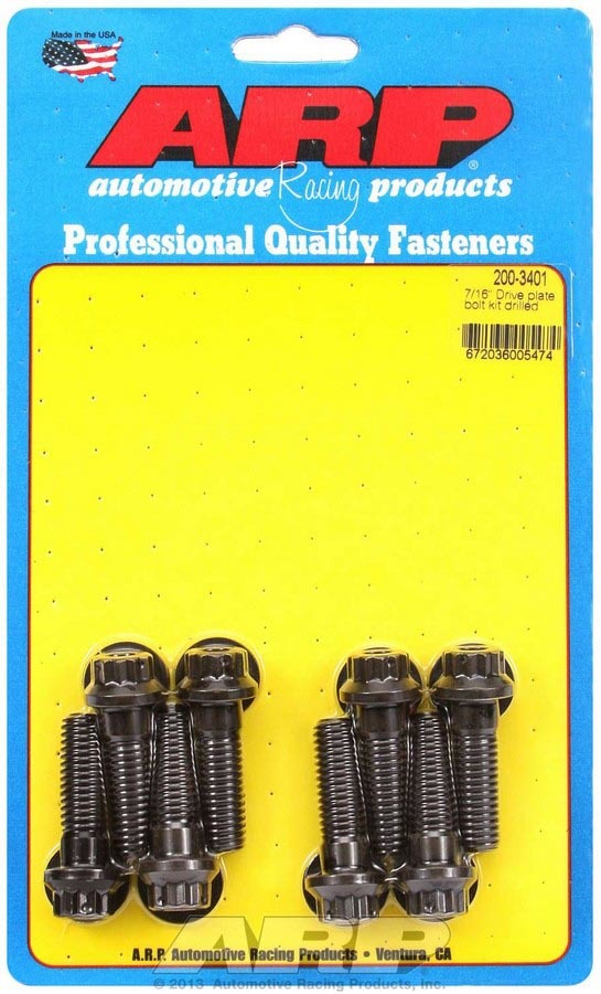 Auto Racing Products Automotive Hardware Wilwood Drive Plate Bolt Kit (8) 200-3401