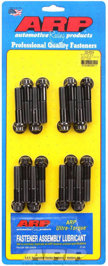 Auto Racing Products Automotive Hardware Replacement Rod Bolt Kit 7/16 (16) 200-6004