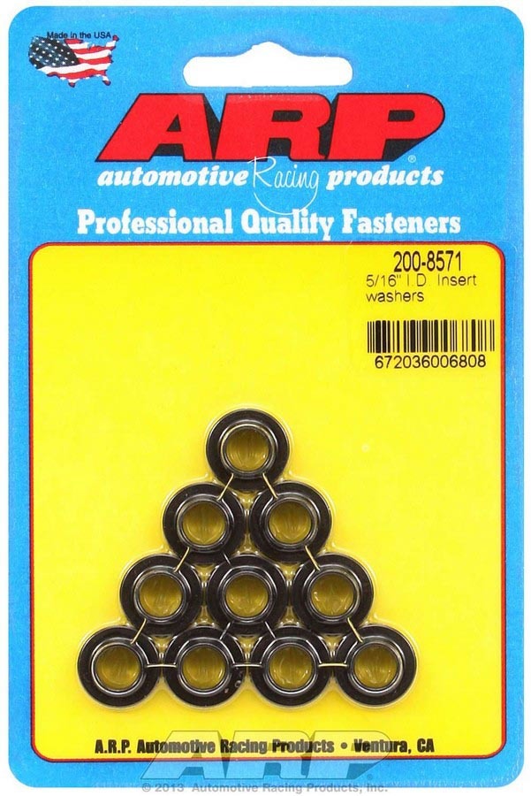 Auto Racing Products Automotive Hardware Insert Washers - 5/16 ID (10) 200-8571