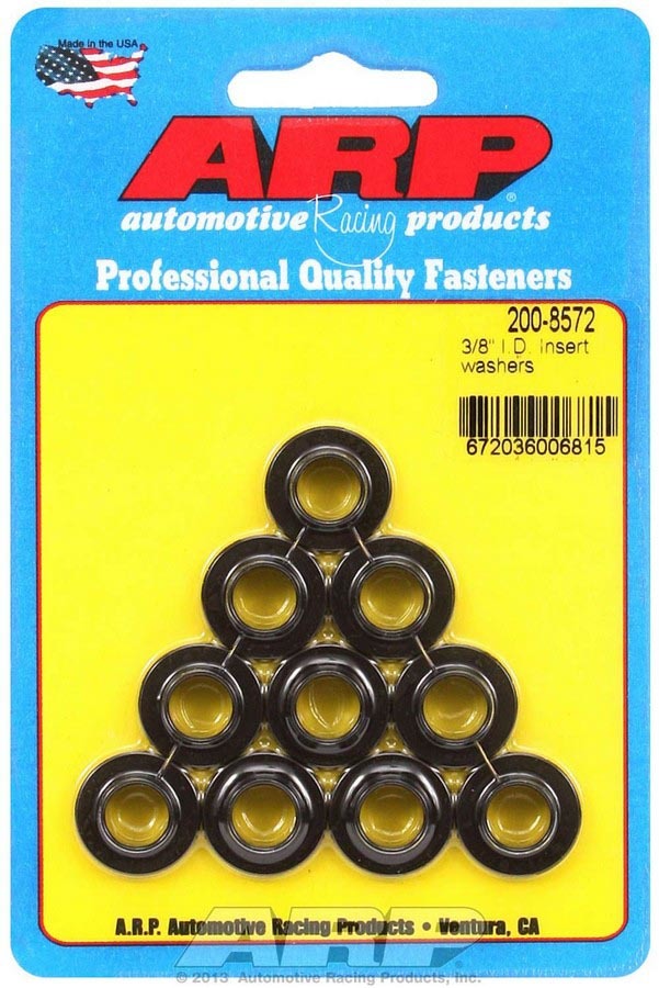 Auto Racing Products Automotive Hardware Insert Washers - 3/8 ID (10) 200-8572