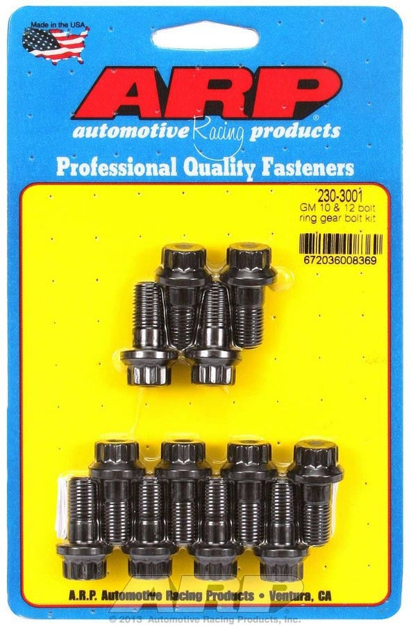 Auto Racing Products Drivetrain Component GM Ring Gear Bolt Kit 230-3001