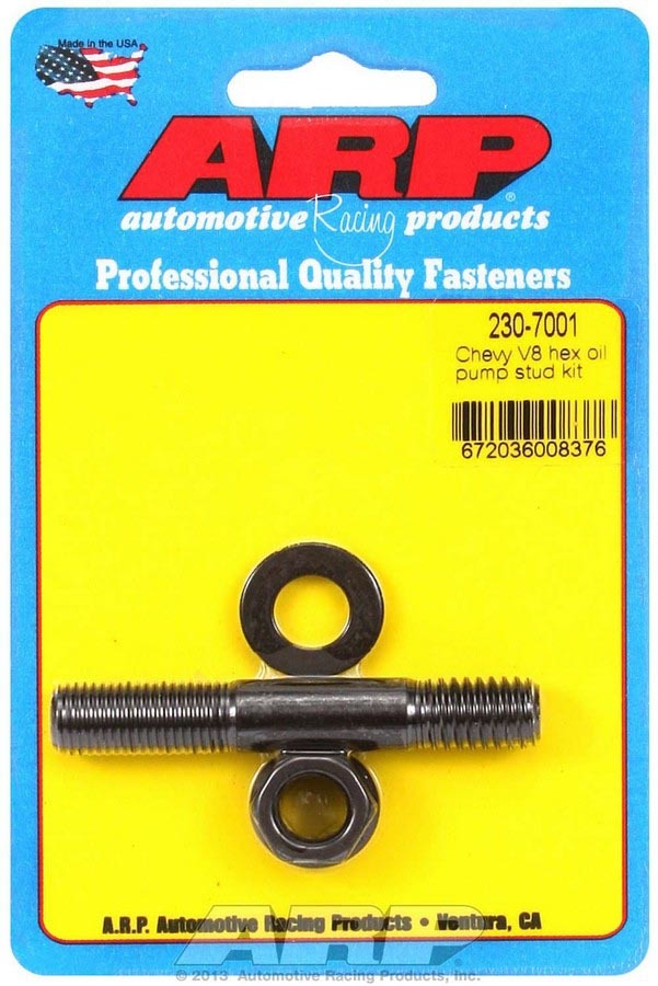 Auto Racing Products Automotive Hardware SBC Oil Pump Stud Kit 230-7001