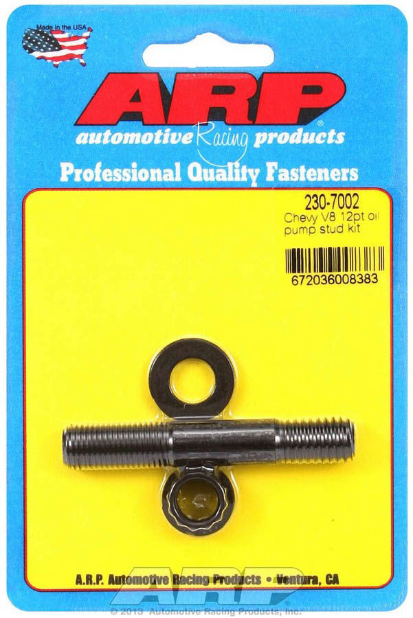 Auto Racing Products Automotive Hardware SBC Oil Pump Stud Kit 230-7002