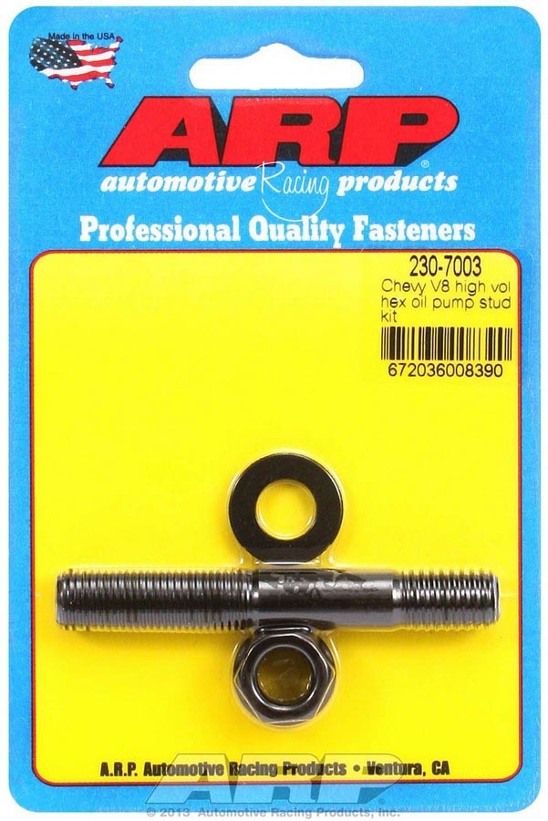 Auto Racing Products Automotive Hardware Chevy Oil Pump Stud Kit 230-7003