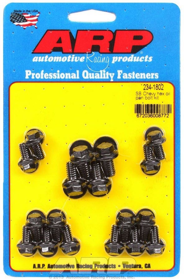 Auto Racing Products Engine Component SBC Oil Pan Bolt Kit 234-1802