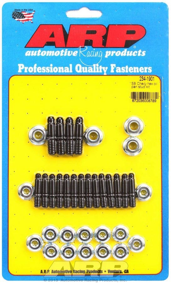 Auto Racing Products Engine Component SBC Oil Pan Stud Kit 234-1901