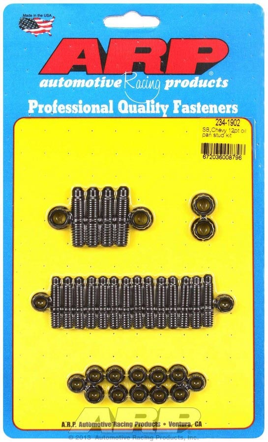 Auto Racing Products Engine Component SBC Oil Pan Stud Kit 234-1902