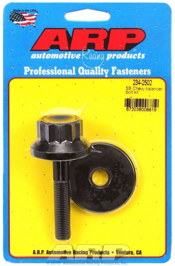 Auto Racing Products Automotive Hardware SBC Balancer Bolt Kit 234-2502