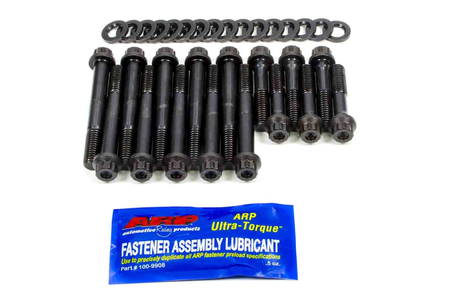 Auto Racing Products Automotive Hardware SBC Main Bolt Kit - Fits 4-Bolt- L/J- 12pt. 234-5201