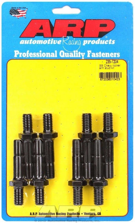 Auto Racing Products Rocker Arm Fastener Kits BBC Rocker Arm Stud Kit 235-7204