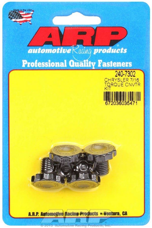 Auto Racing Products Automotive Hardware Mopar Torque Converter Bolt Kit 240-7302