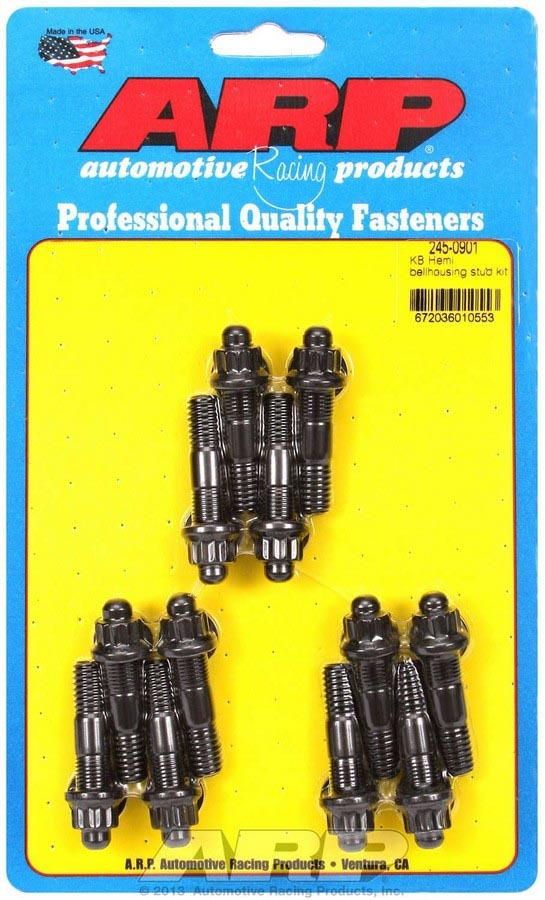 Auto Racing Products Automotive Hardware Bellhousing Stud Kit 245-0901
