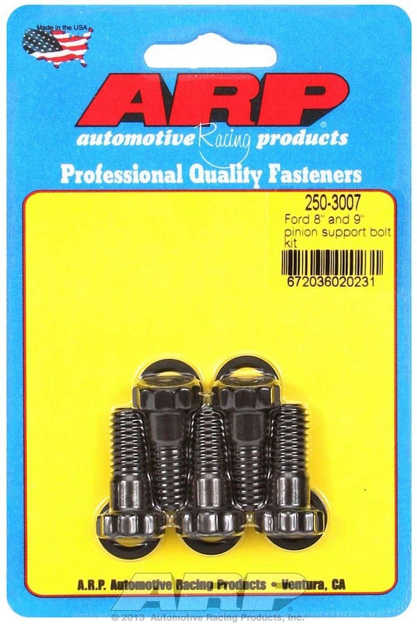 Auto Racing Products Automotive Hardware Pinion Support Bolt Kit Ford 8in & 9in 250-3007