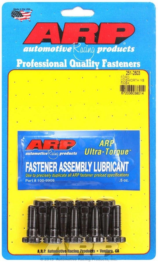 Auto Racing Products Wheel Accessory Flywheel Bolt Kit - Ford Cosworth YB 251-2803