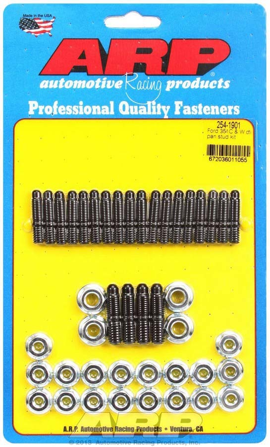 Auto Racing Products Engine Component SBF Oil Pan Stud Kit 254-1901