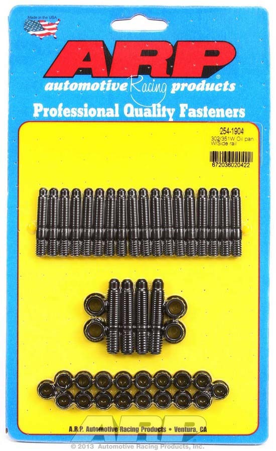 Auto Racing Products Engine Component SBF Oil Pan Stud Kit 254-1904
