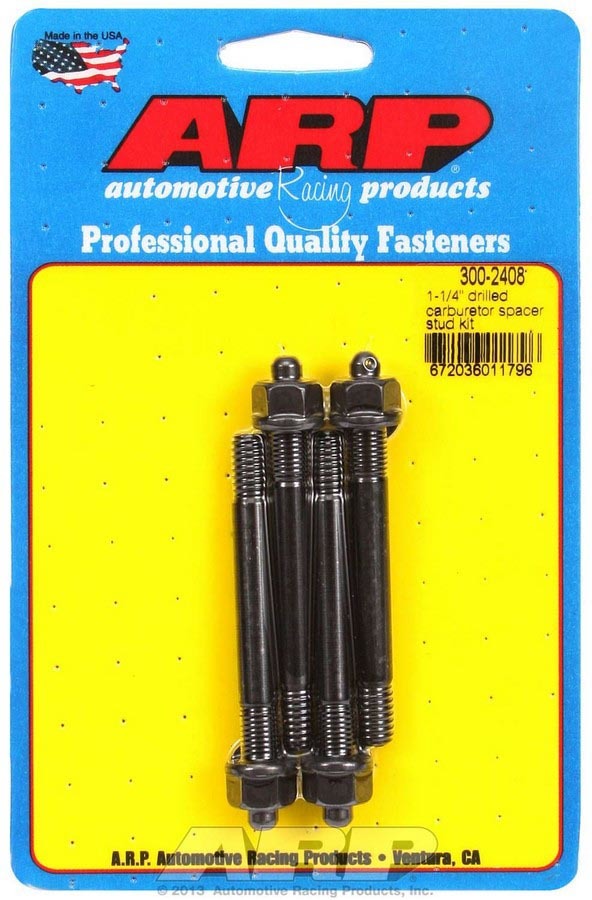 Auto Racing Products Wheel Accessory Carburetor Stud Kit - 3.200 OAL 300-2408