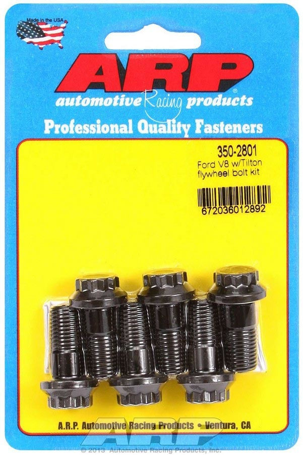 Auto Racing Products Wheel Accessory Ford V8 Flywheel Bolt Kit 350-2801