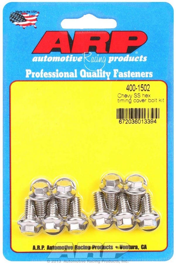 Auto Racing Products Engine Component S/S Timing Cover Bolt Kit 400-1502
