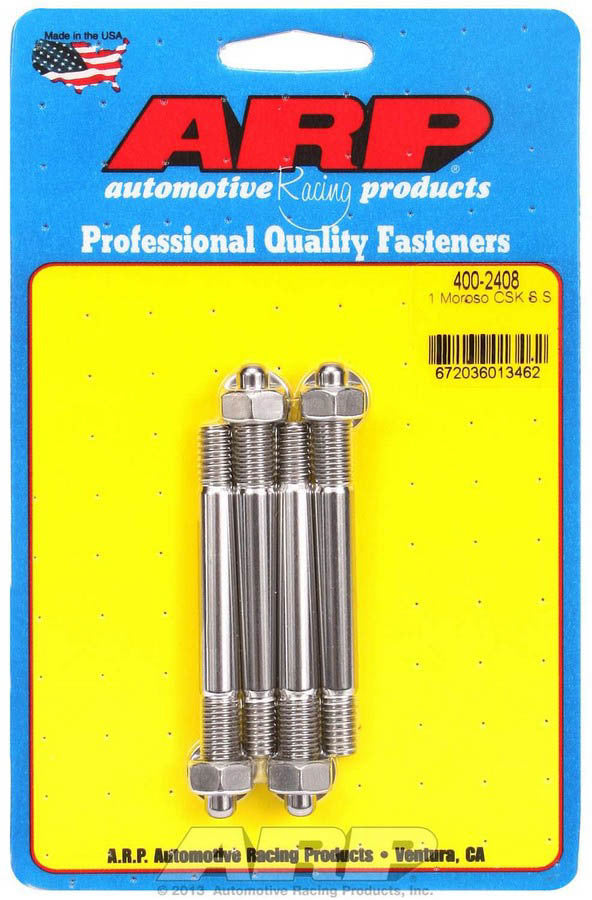 Auto Racing Products Fuel System Component S/S Carburetor Stud Kit 5/16in x 3.200in OAL 400-2408