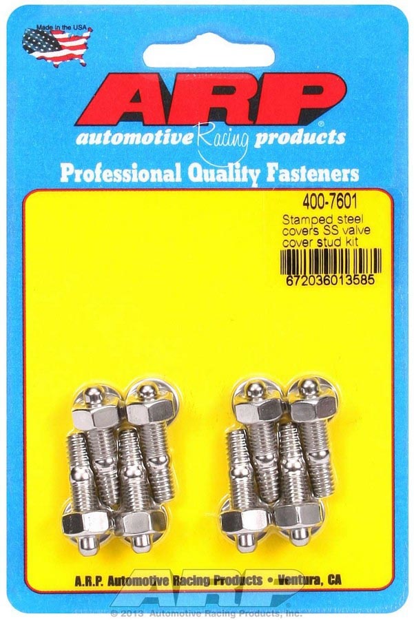 Auto Racing Products Engine Component S/S Valve Cover Stud Kit 6pt. (8) 400-7601