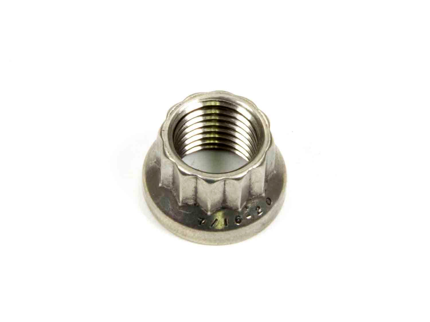 Auto Racing Products Automotive Hardware S/S 12pt. Nut - 7/16-20 (1) 400-8303