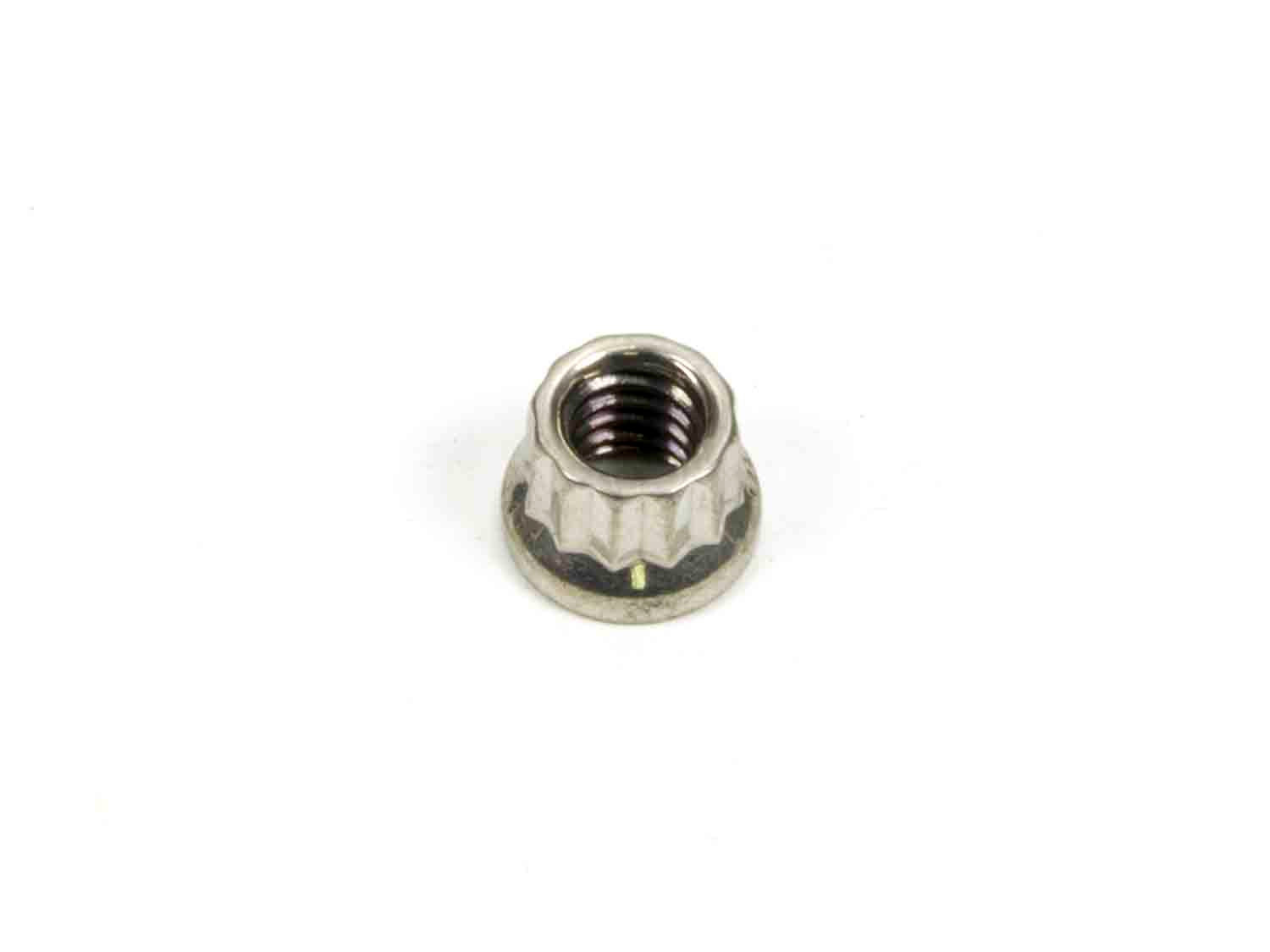 Auto Racing Products Automotive Hardware S/S 12pt. Nut - 1/4-20 (1) 401-8300