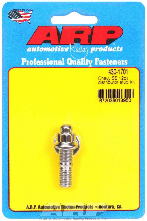 Auto Racing Products Ignition Component S/S Chevy Distributor Stud Kit 12pt. 430-1701