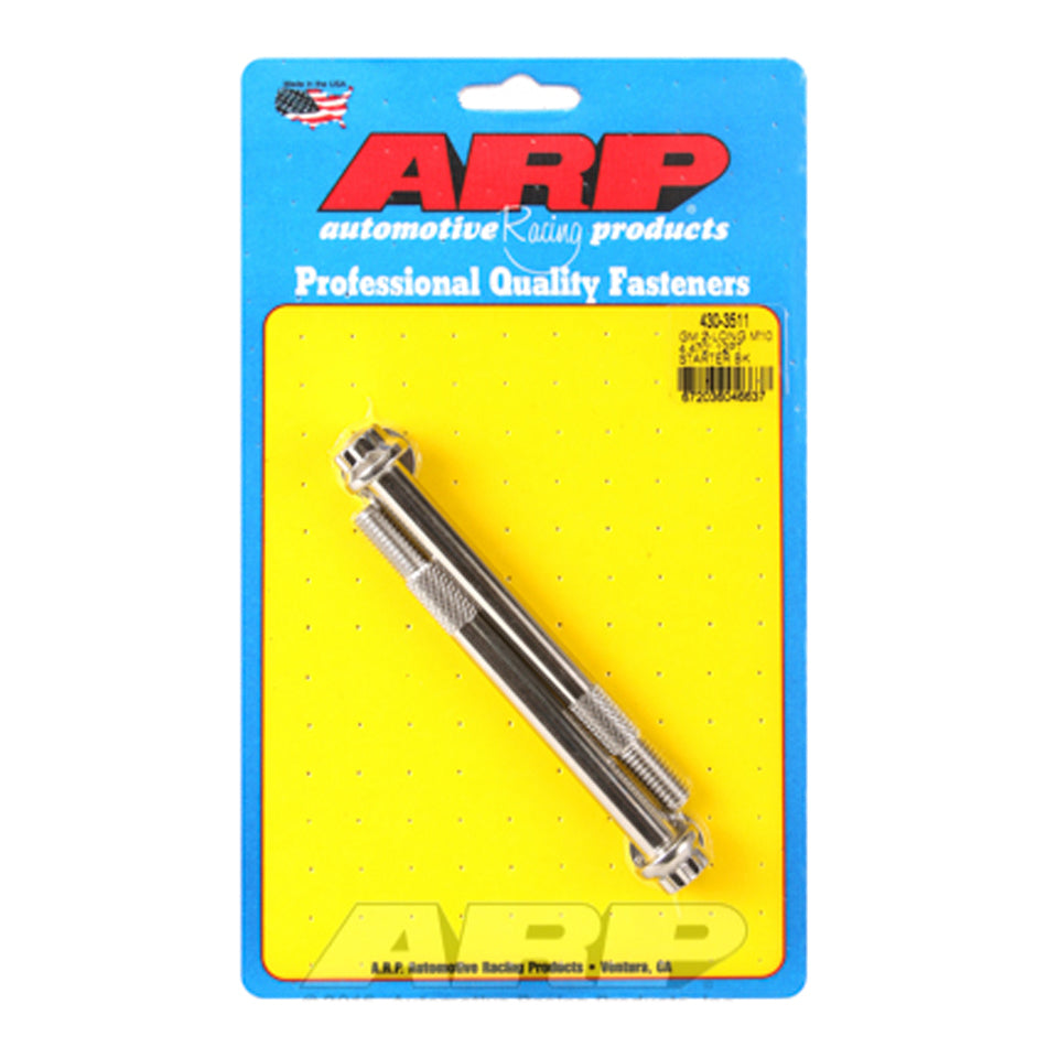 Auto Racing Products Automotive Hardware S/S Starter 12pt Bolt Kit 10mm x 4.470 UHL 430-3511