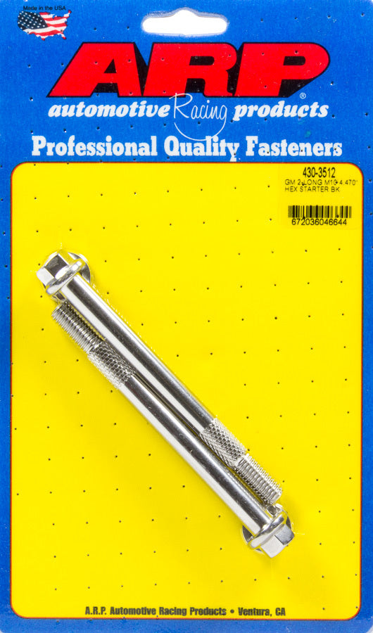 Auto Racing Products Automotive Hardware S/S Starter 6pt Bolt Kit 10mm x 4.470 UHL 430-3512