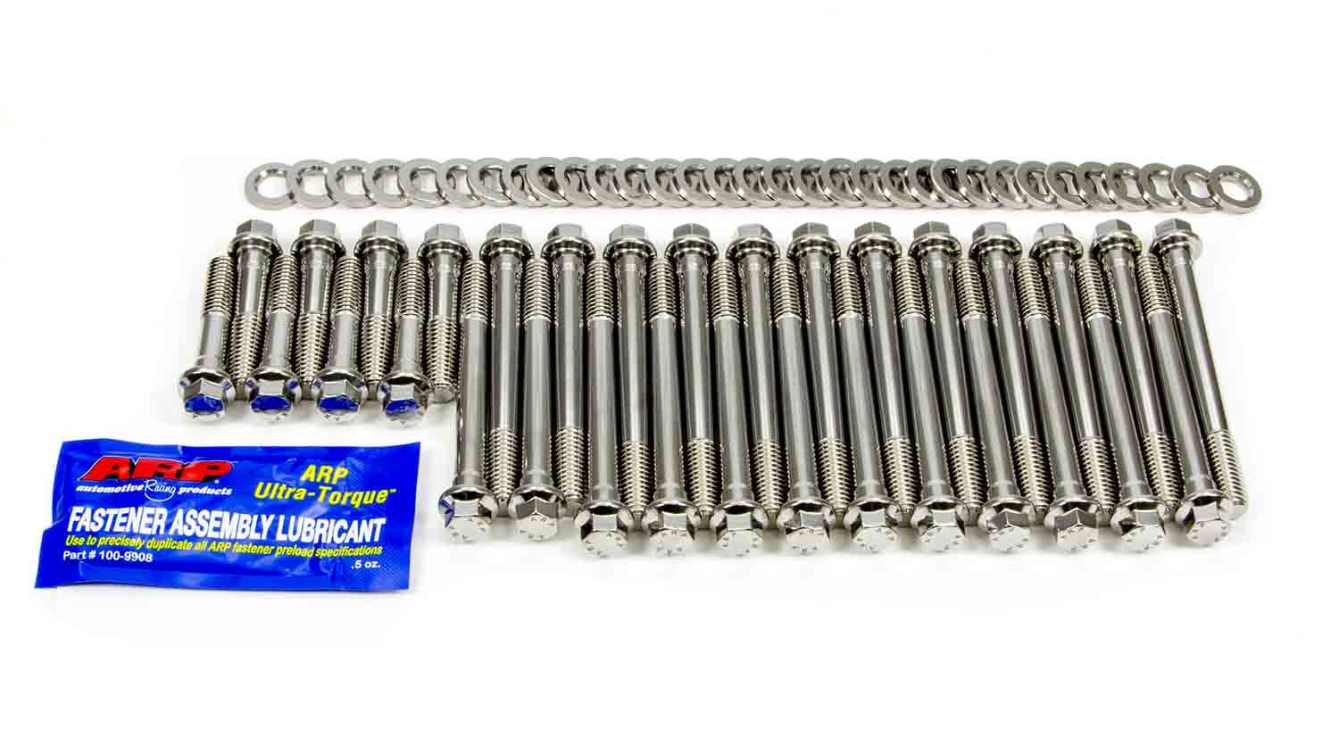 Auto Racing Products Automotive Hardware BBC S/S Head Bolt Kit 6pt. 435-3601