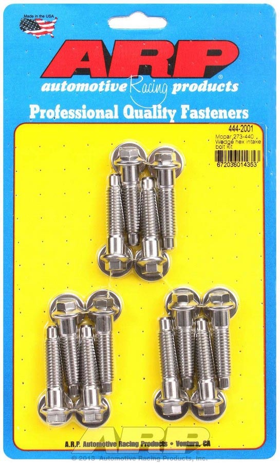 Auto Racing Products Engine Component Mopar Intake Bolt Kit 6pt. 444-2001