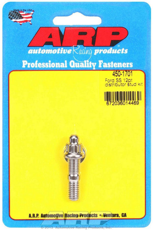 Auto Racing Products Ignition Component Ford S/S Distributor Stud Kit 12pt. 450-1701