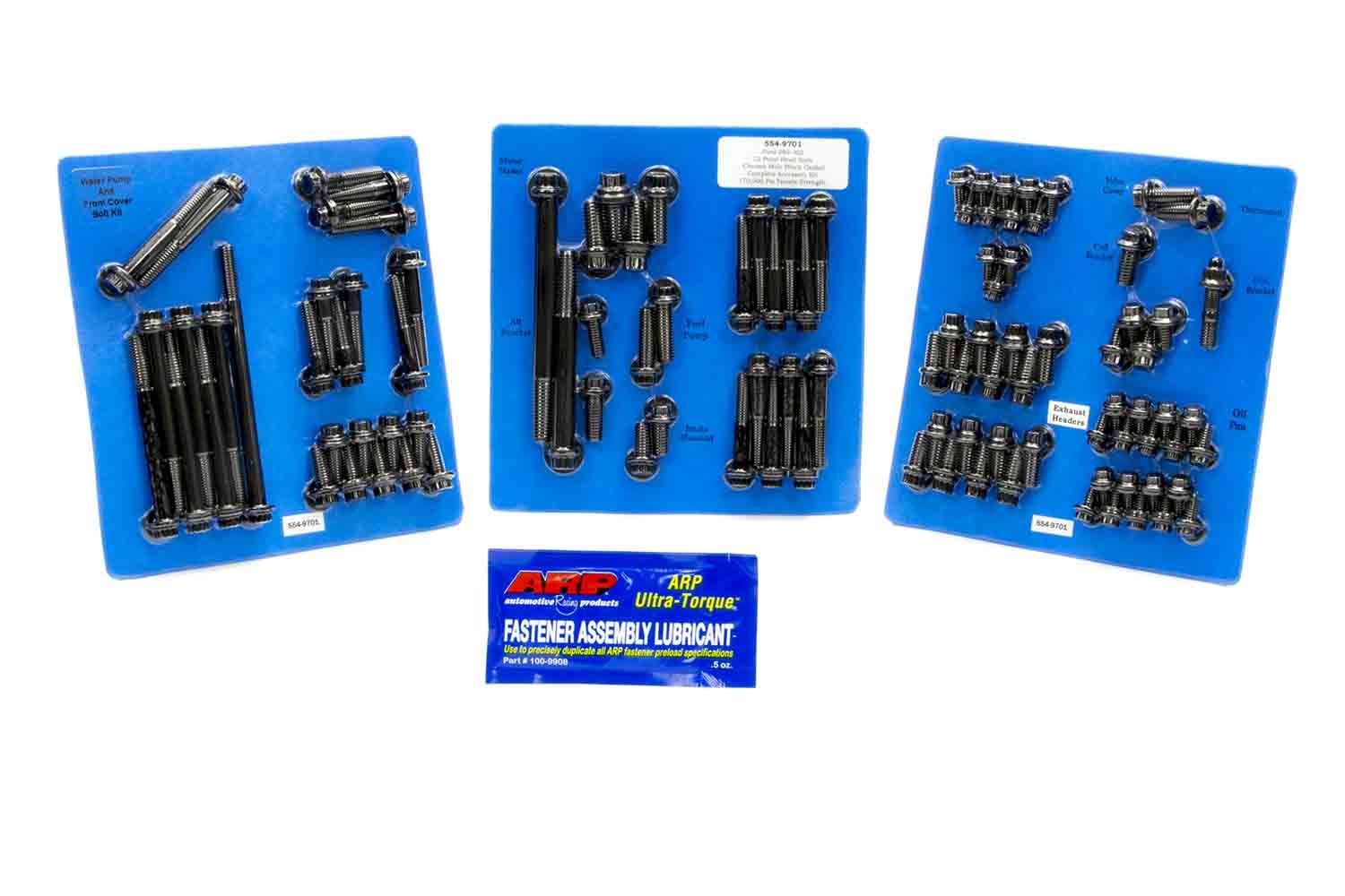 Auto Racing Products Engine Component SBF Complete Engine Fastener Kit 12pt. 554-9701