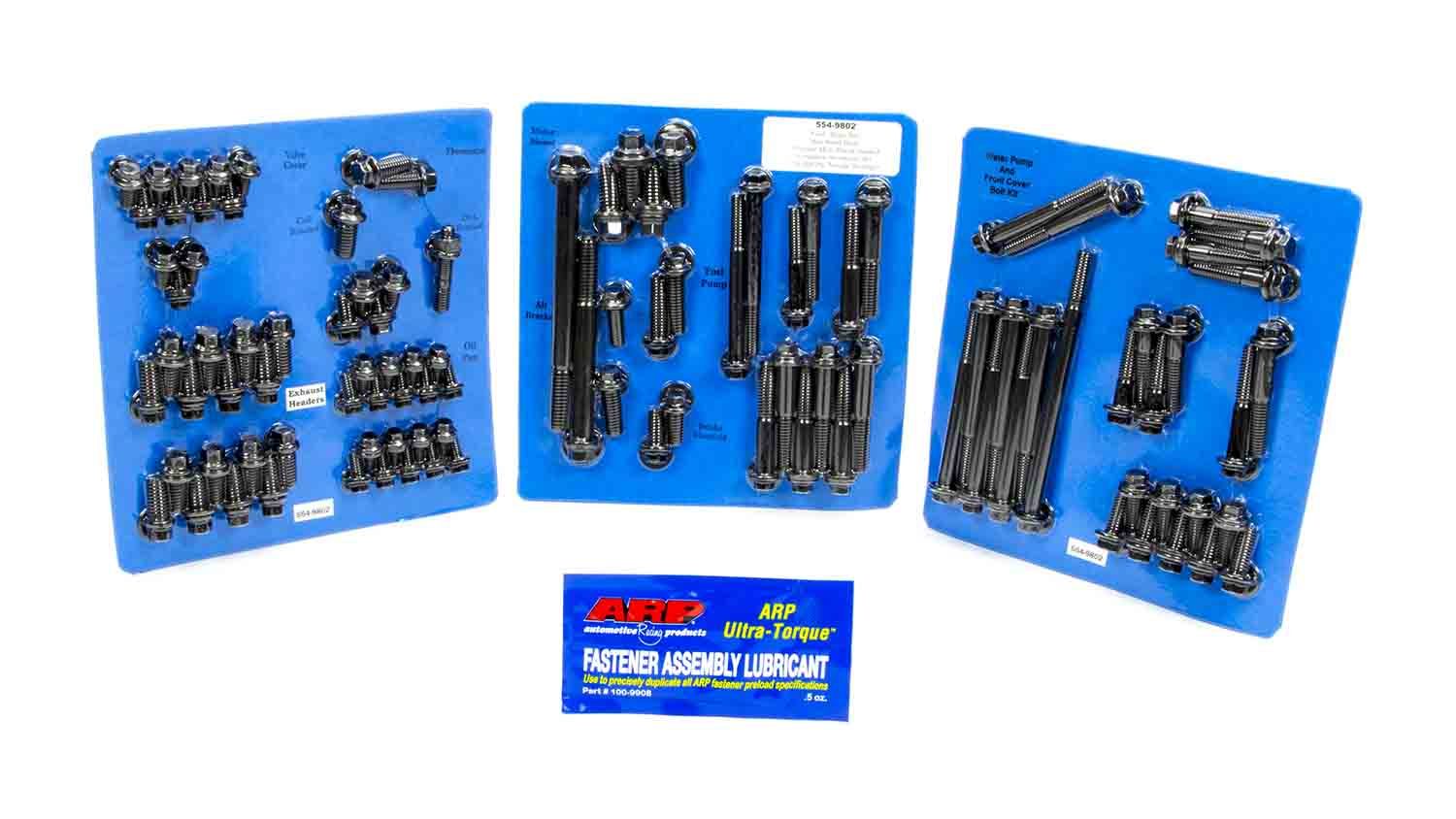 Auto Racing Products Engine Component SBF Complete Engine Fastener Kit 6pt. 554-9802