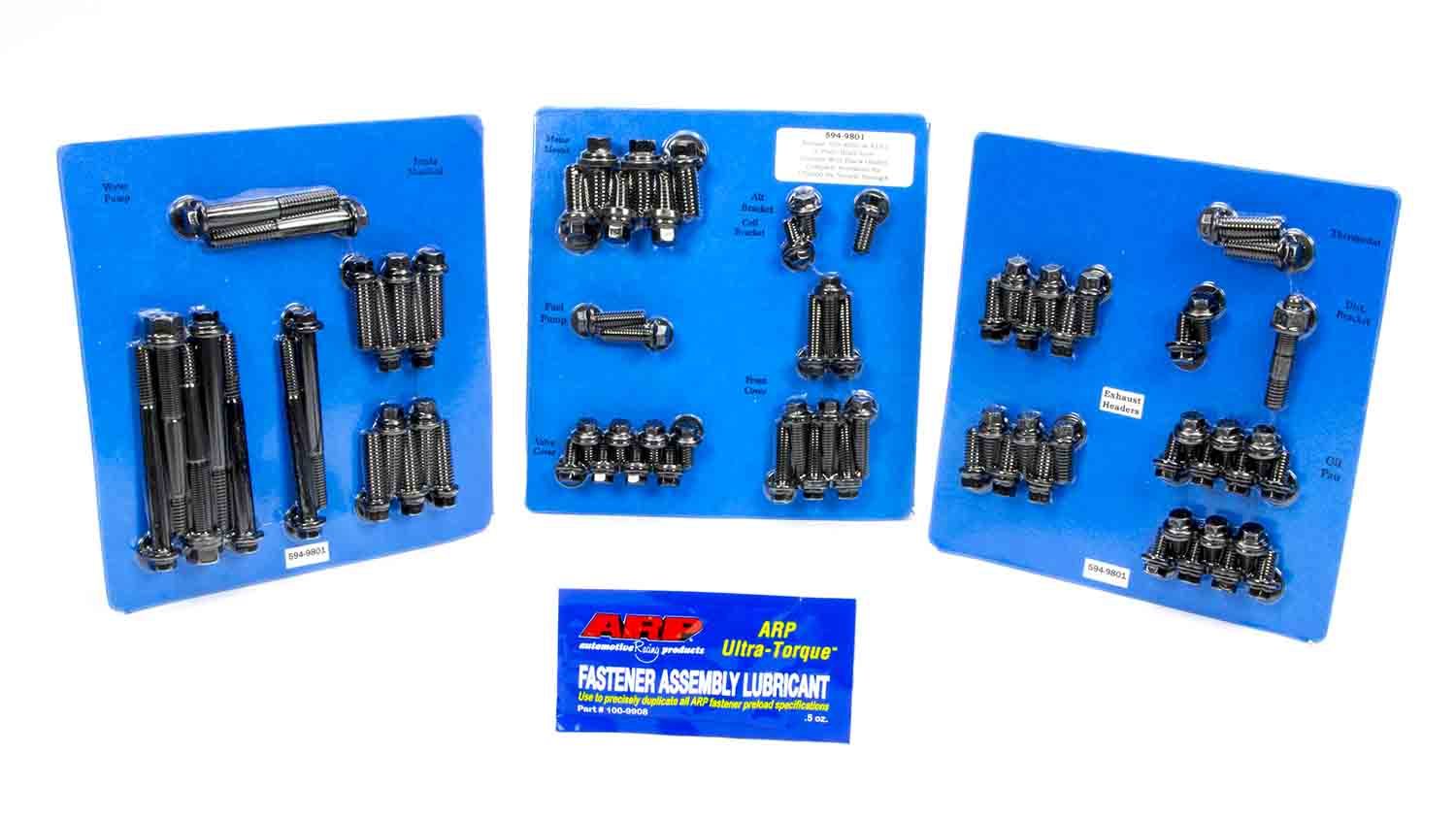 Auto Racing Products Engine Component Pontiac Complete Engine Fastener Kit 6pt. 594-9801